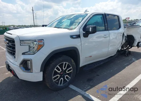 2021 GMC Sierra 1500 4Wd Short Box At4 из США, поврежденный, VIN 3GTU9EET3MG320485